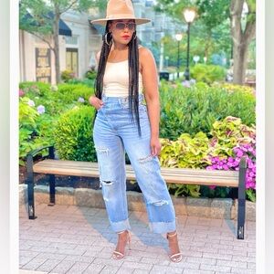 Insane Gene Boutique crossover jeans